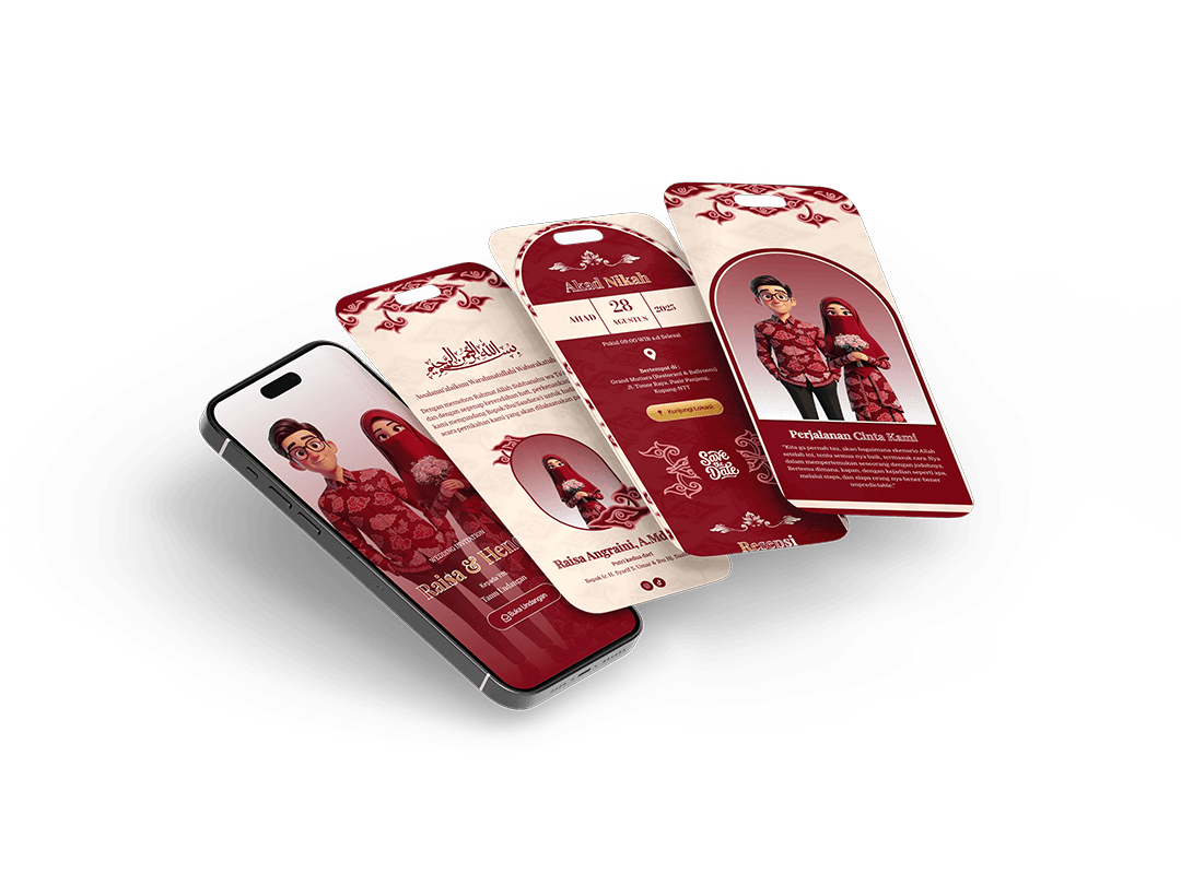 Template Batik Megamendung Series