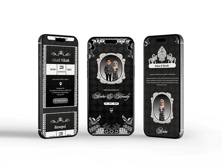 Template Wedding Batik Series