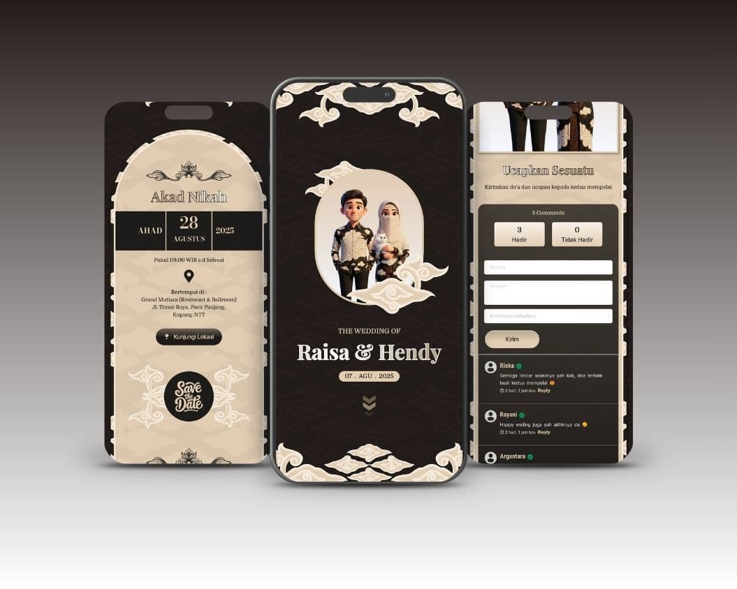Template Wedding Tema Batik Megamendung Series - Slide 5