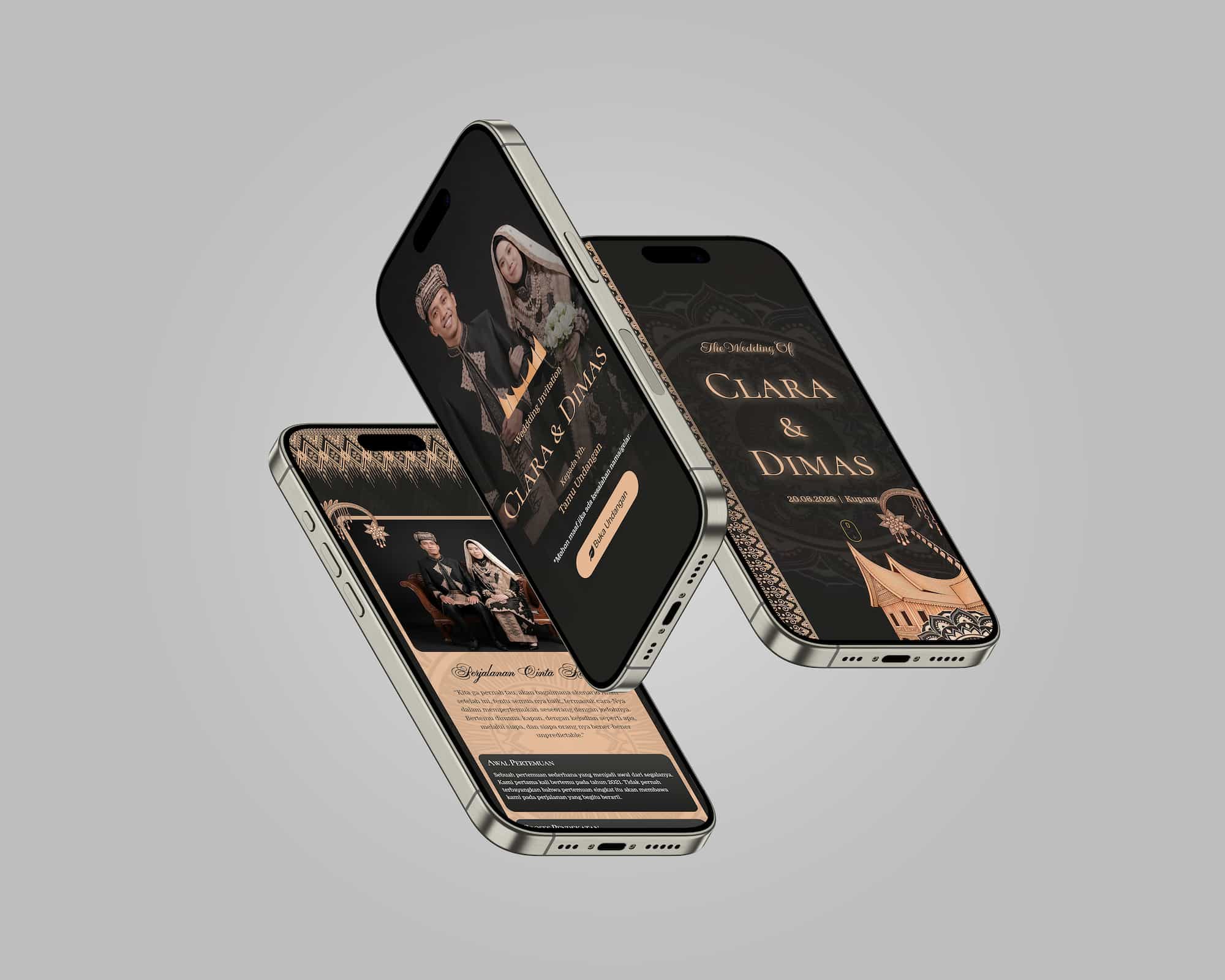 Template Wedding Tema Minang Series - Slide 3
